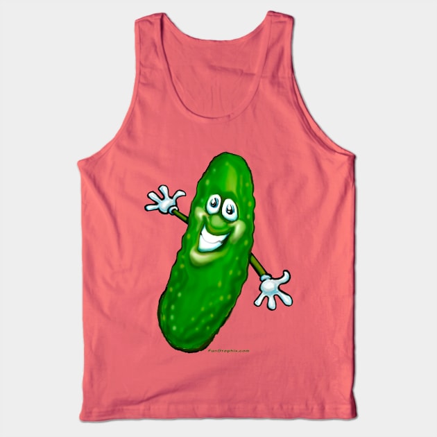 Pickle Tank Top by Kevin Middleton